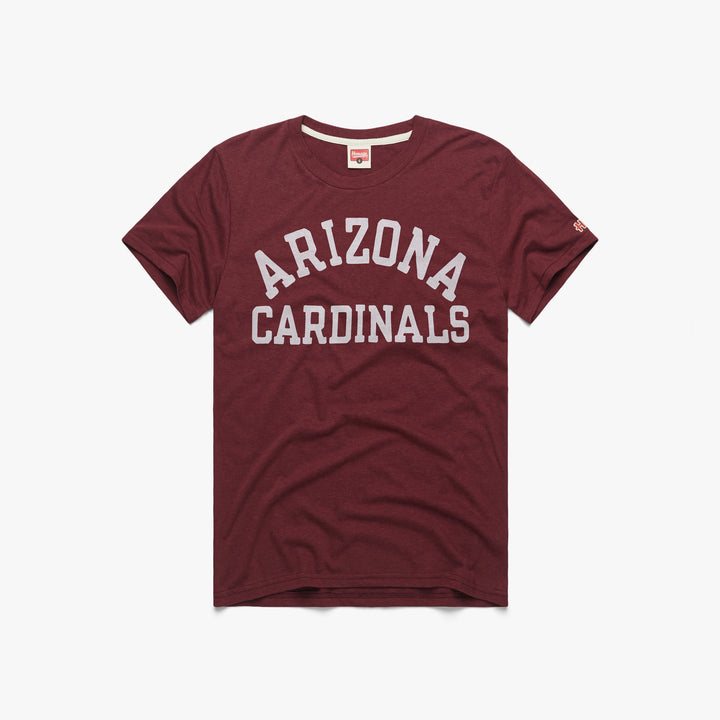 Arizona Cardinals Classic T-Shirt from Homage. | Officially Licensed Vintage NFL Apparel from Homage Pro Shop.