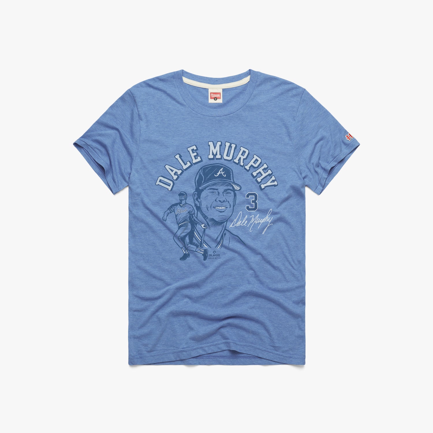 Atlanta Braves Dale Murphy Signature  Retro Dale Murphy T-Shirt – HOMAGE