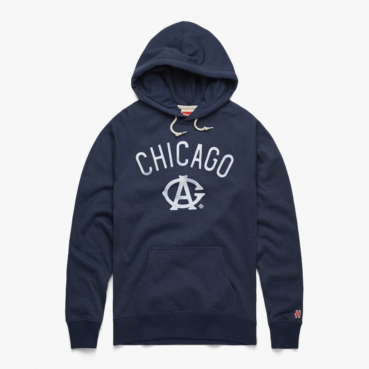 Chicago Cubs Hoodie from Homage. | Royal Blue | Vintage Apparel from Homage.