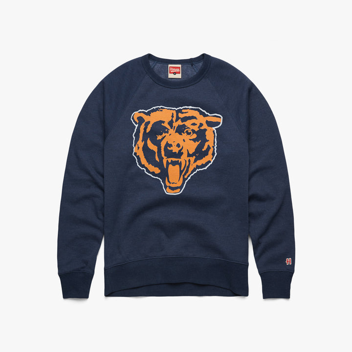 Chicago Bears Navy Christmas Sweater (Sweater Size: Small)