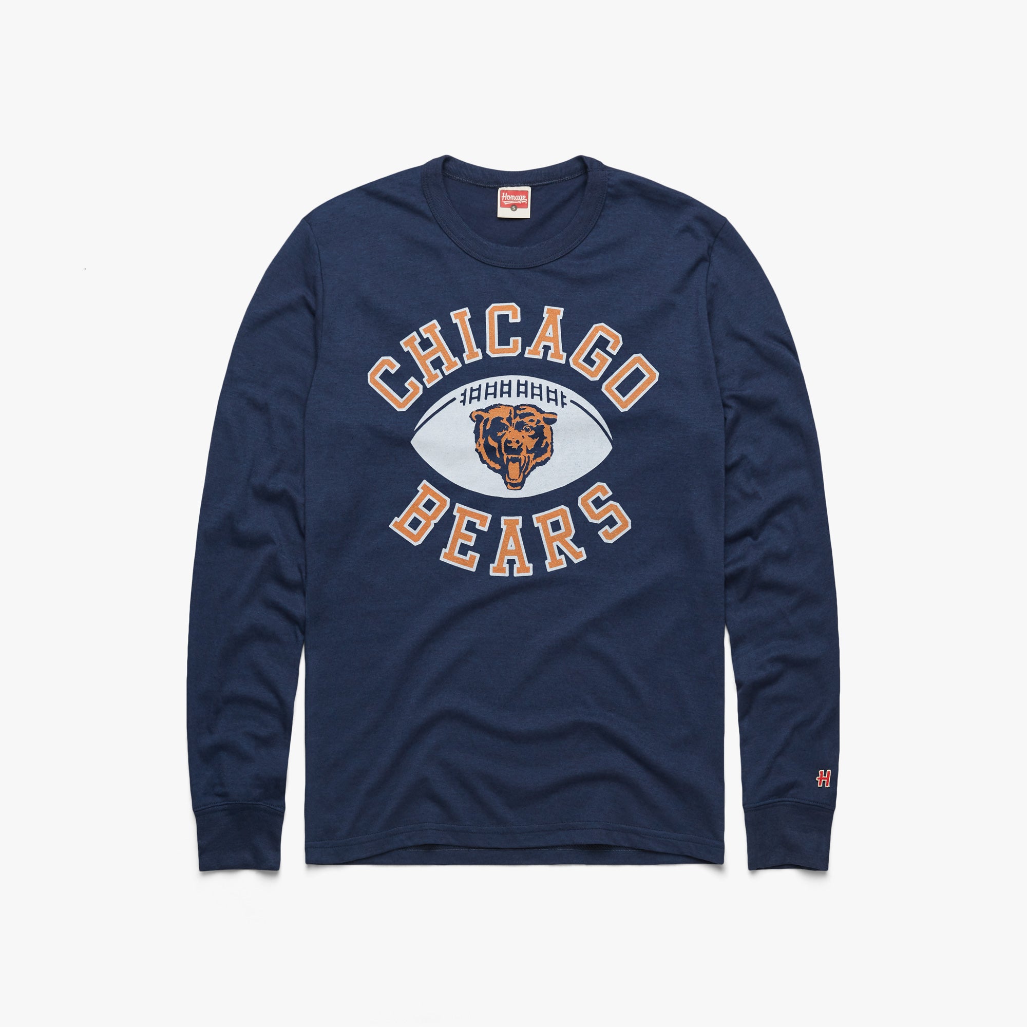 Officially Licensed League NFL Chicago Bears Men's Long Sleeve T