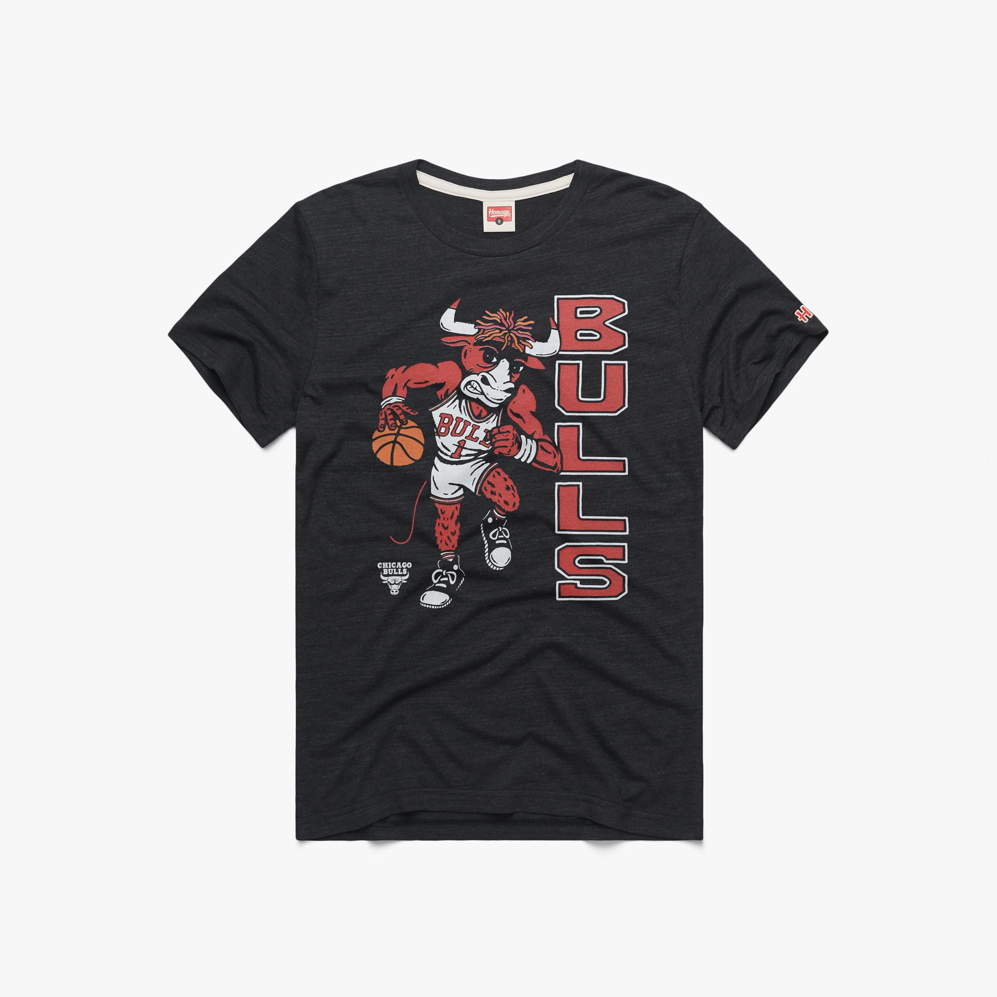 90s Chicago Bulls Benny Mascot NBA Basketball T-shirt Large 