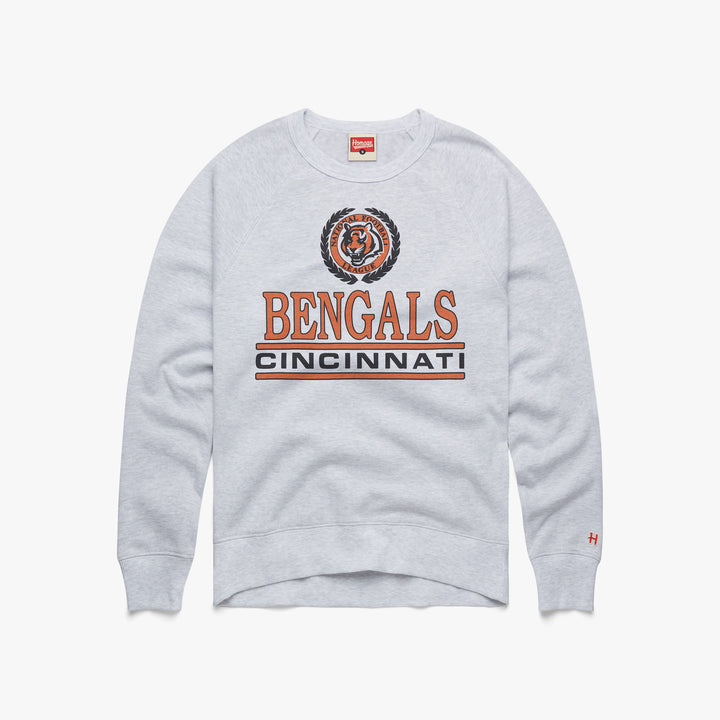 Cincinnati Bengals '68 Crewneck from Homage. | Officially Licensed Vintage NFL Apparel from Homage Pro Shop.