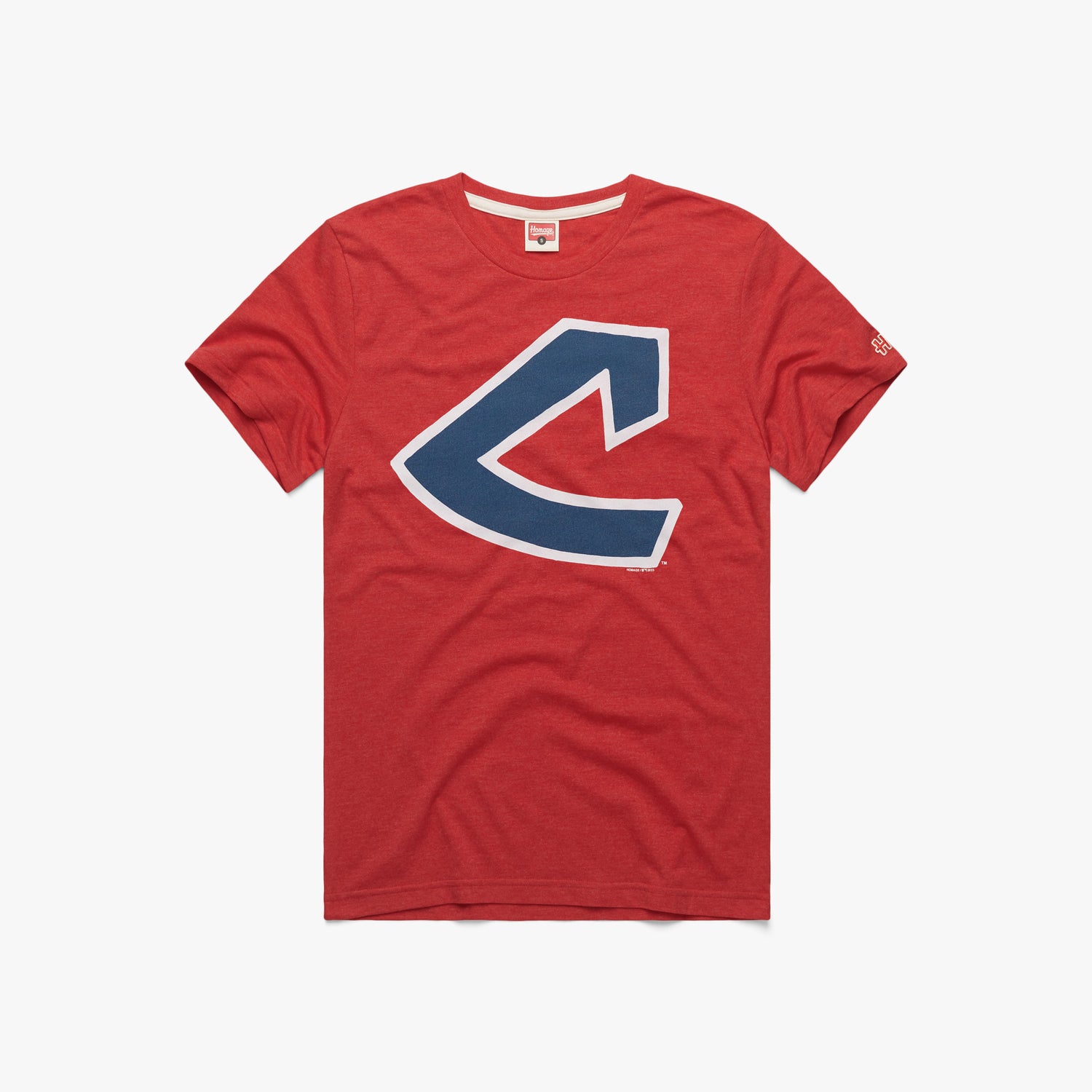 Cleveland Baseball Retro White T shirt