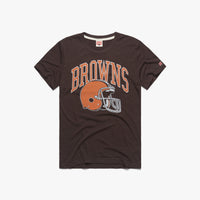 Cleveland Browns Dad T-Shirt from Homage. | Officially Licensed Vintage NFL Apparel from Homage Pro Shop.