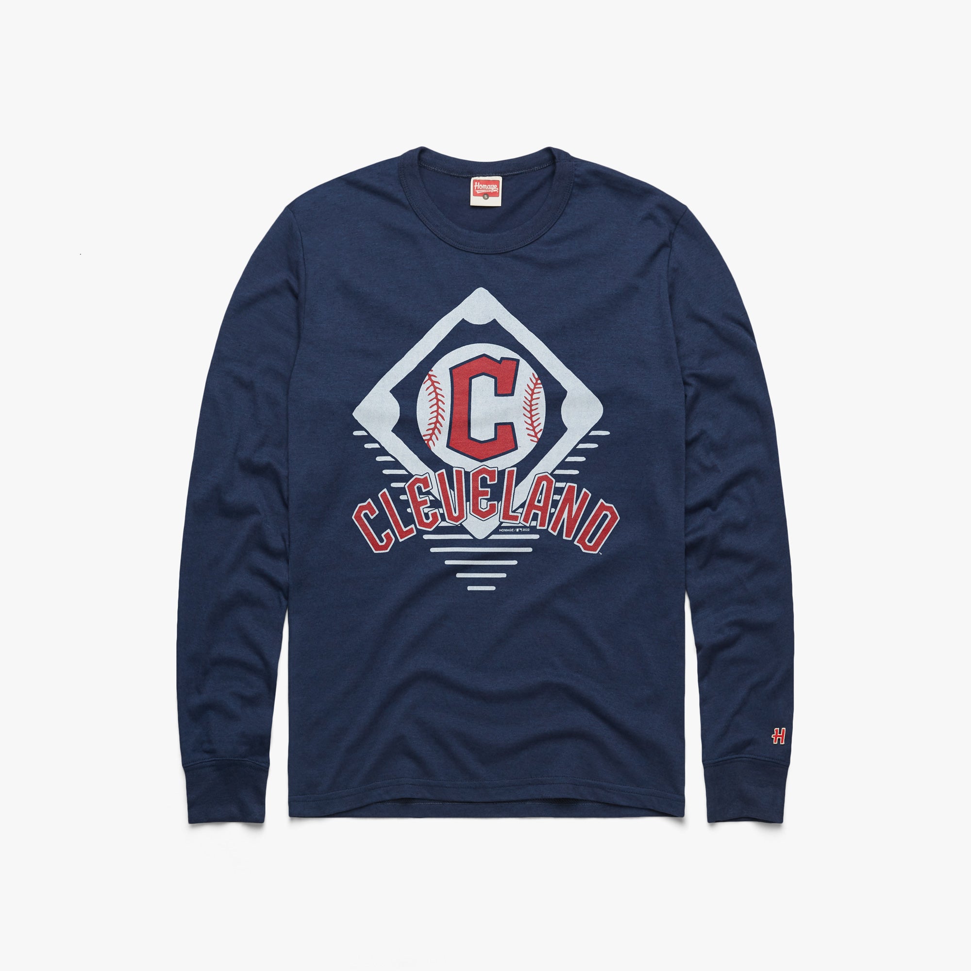 Cleveland Guardians T Shirt Cleveland Indians Long Sleeve T-Shirt