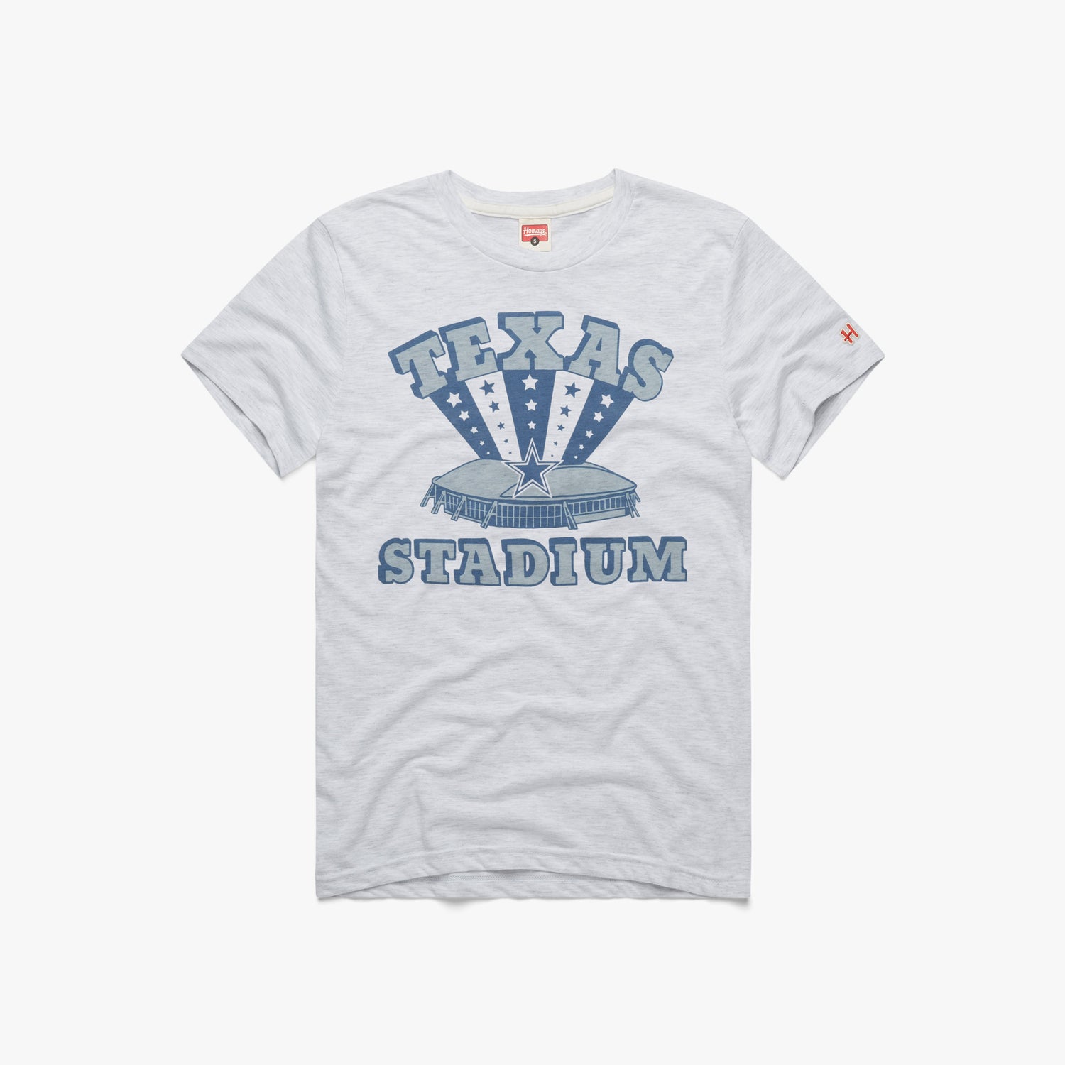 Dallas Cowboys America's Team T-Shirt from Homage. | Officially Licensed Vintage NFL Apparel from Homage Pro Shop.