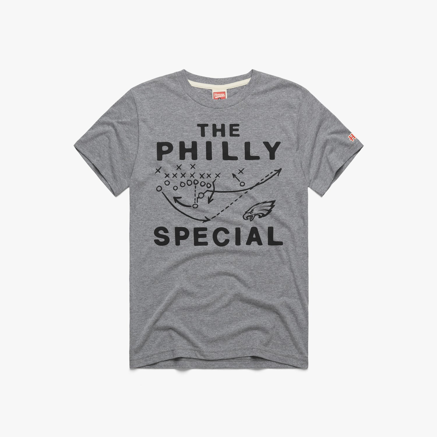 Philadelphia Eagles The Philly Special T-Shirt | Kelly Green Philadelphia Eagles Apparel from Homage. | Officially Licensed NFL Apparel from Homage