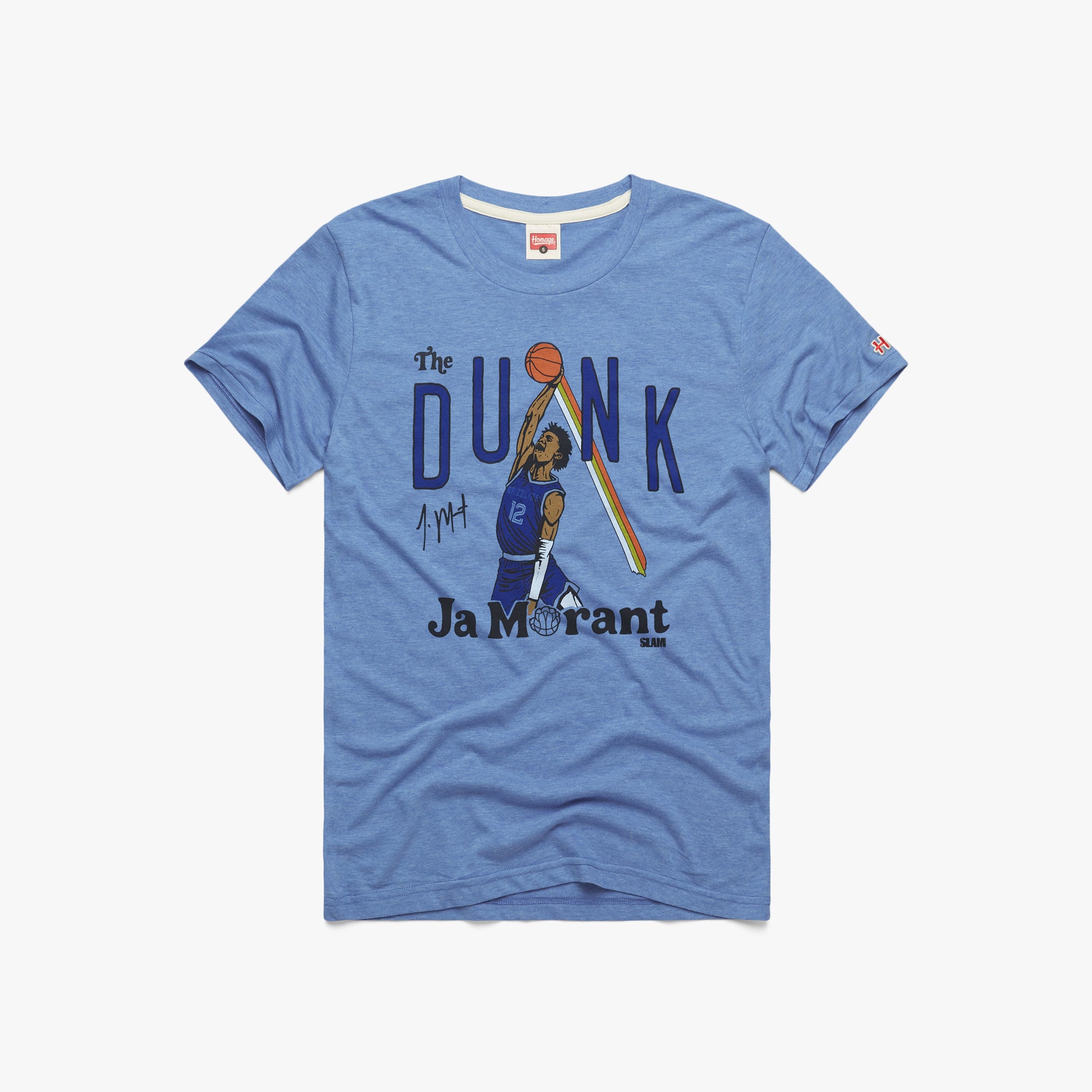 JA MORANT DUNK TEE T-SHIRT Available in Men's, ALL OVER PRINT. BASKETBALL  TEE