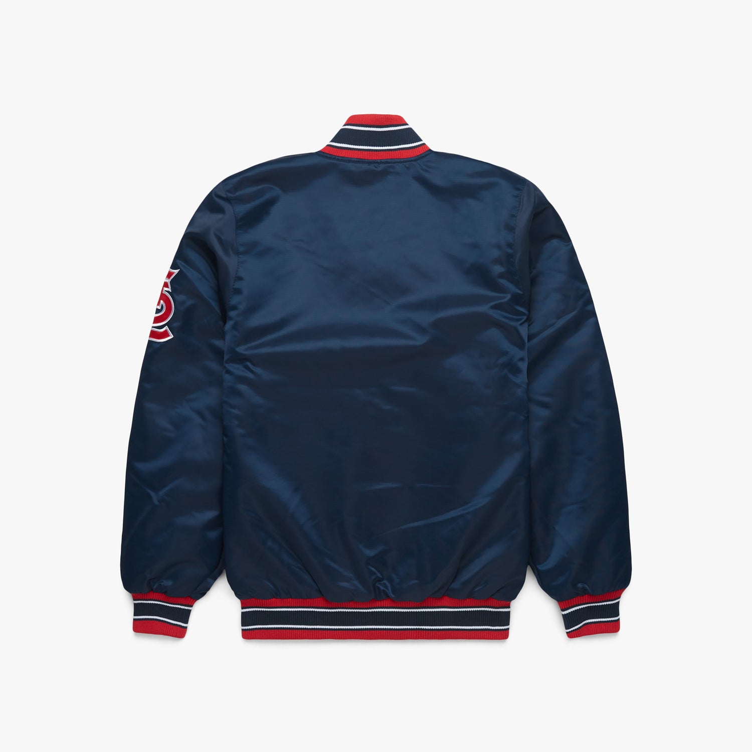 St. Louis Cardinals Navy Leather Jacket