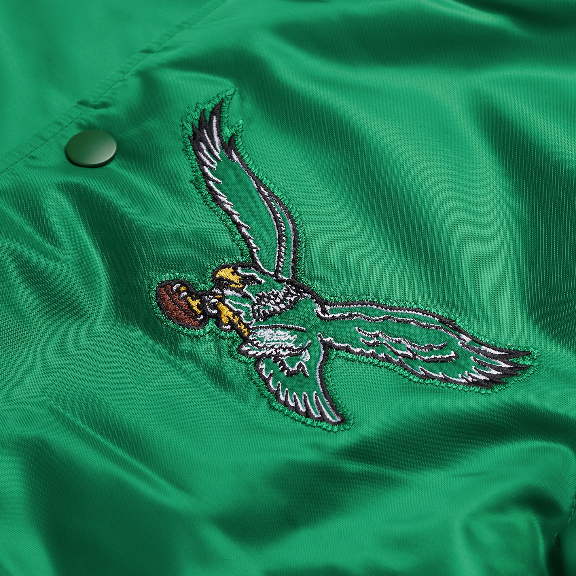 Starter Bomber Green Satin Philadelphia Eagles 90's Jacket