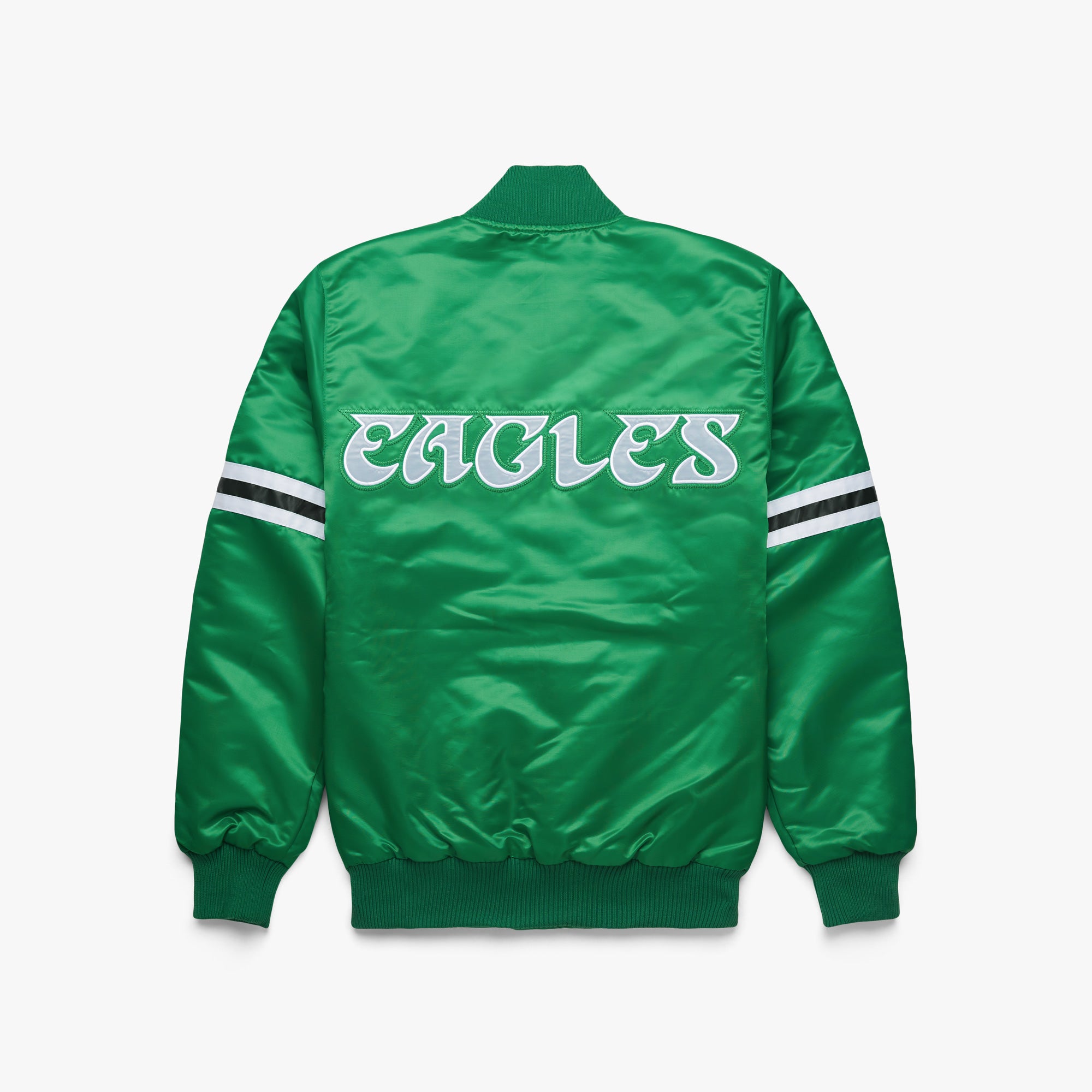 NFL Starter Bomber Green Satin Philadelphia Eagles 90's Jacket