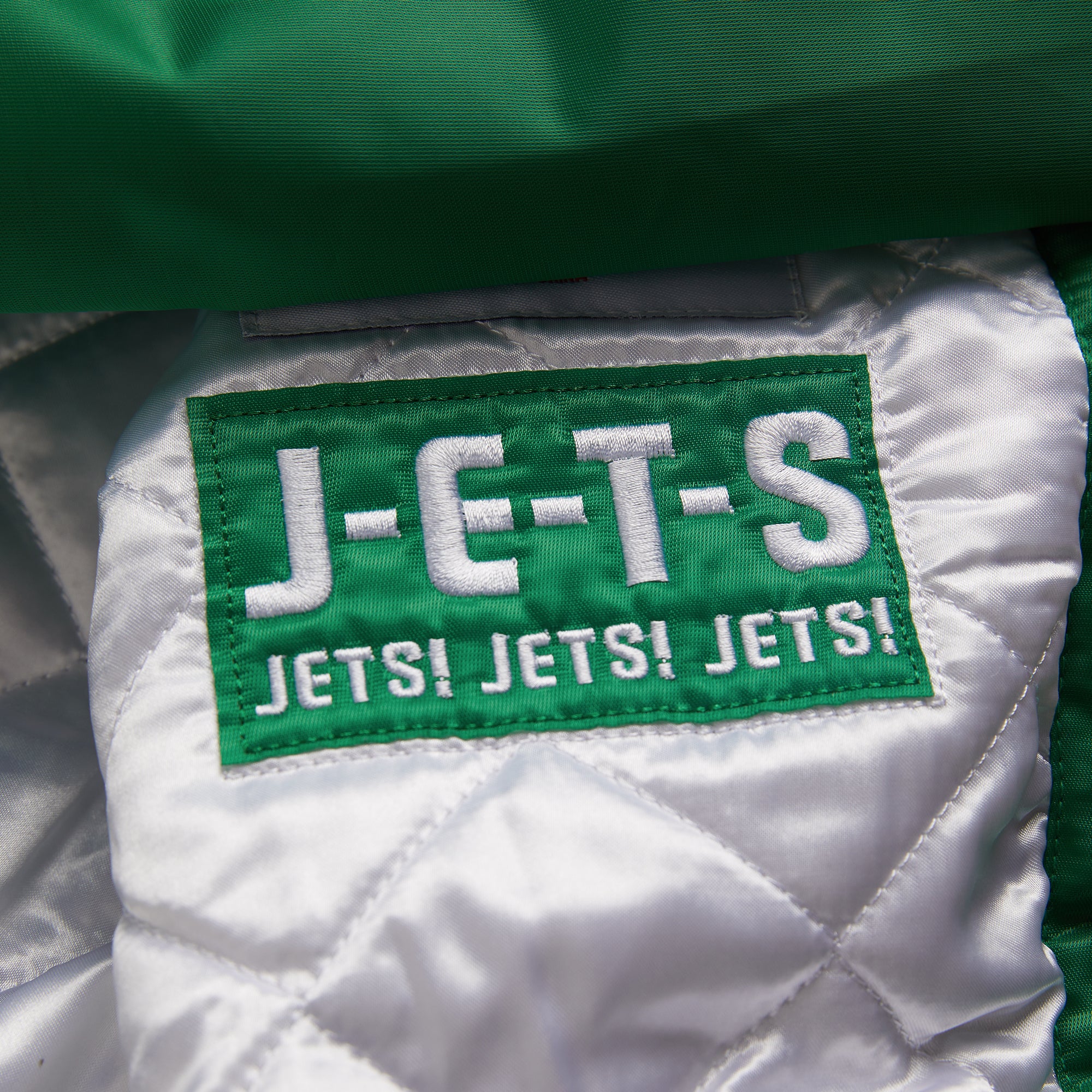 Vintage 80s NY Jets Starter Satin Jacket L NFL Football Green Proline New  York