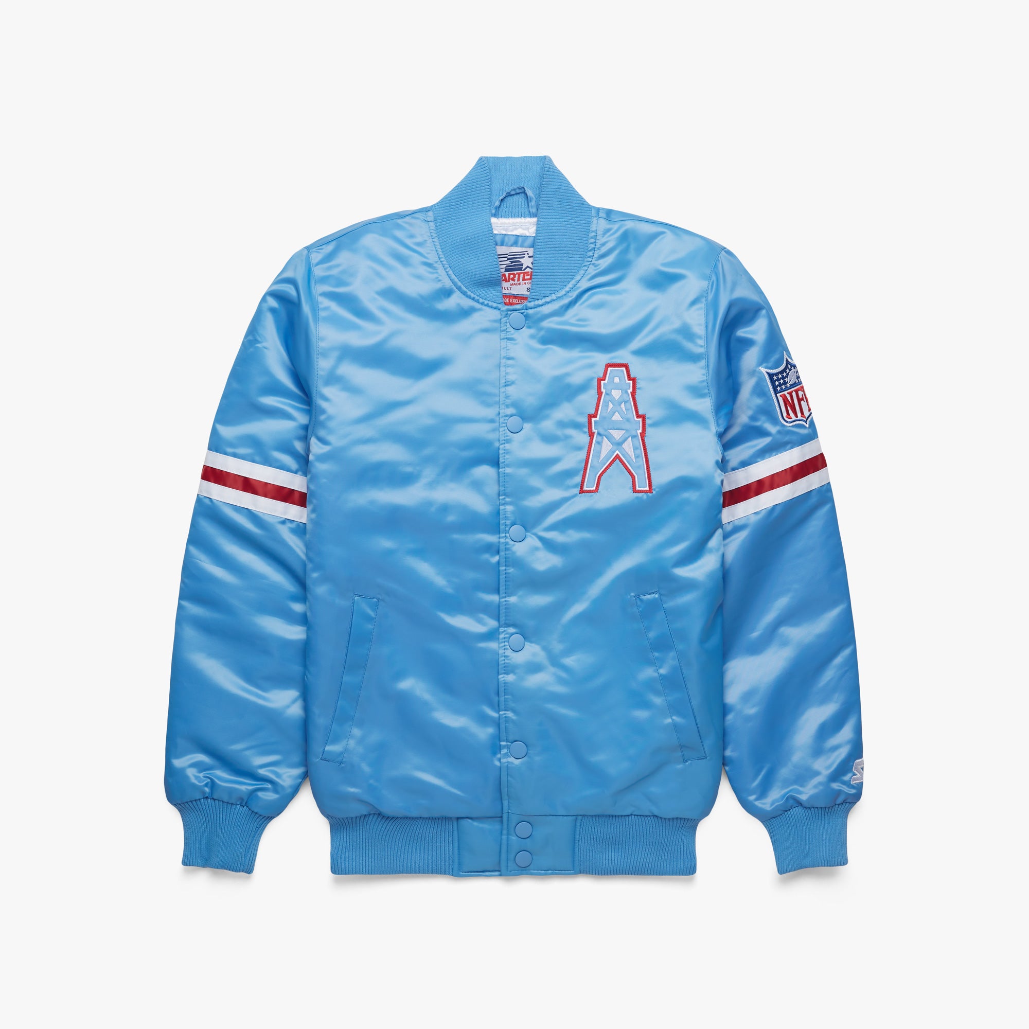 Houston oilers online windbreaker