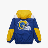 Homage x Starter Los Angeles Rams Satin Jacket from Homage. Officially Licensed NFL Apparel. Shop Pro 80's Starter, Gameday, & Bomber Jackets.