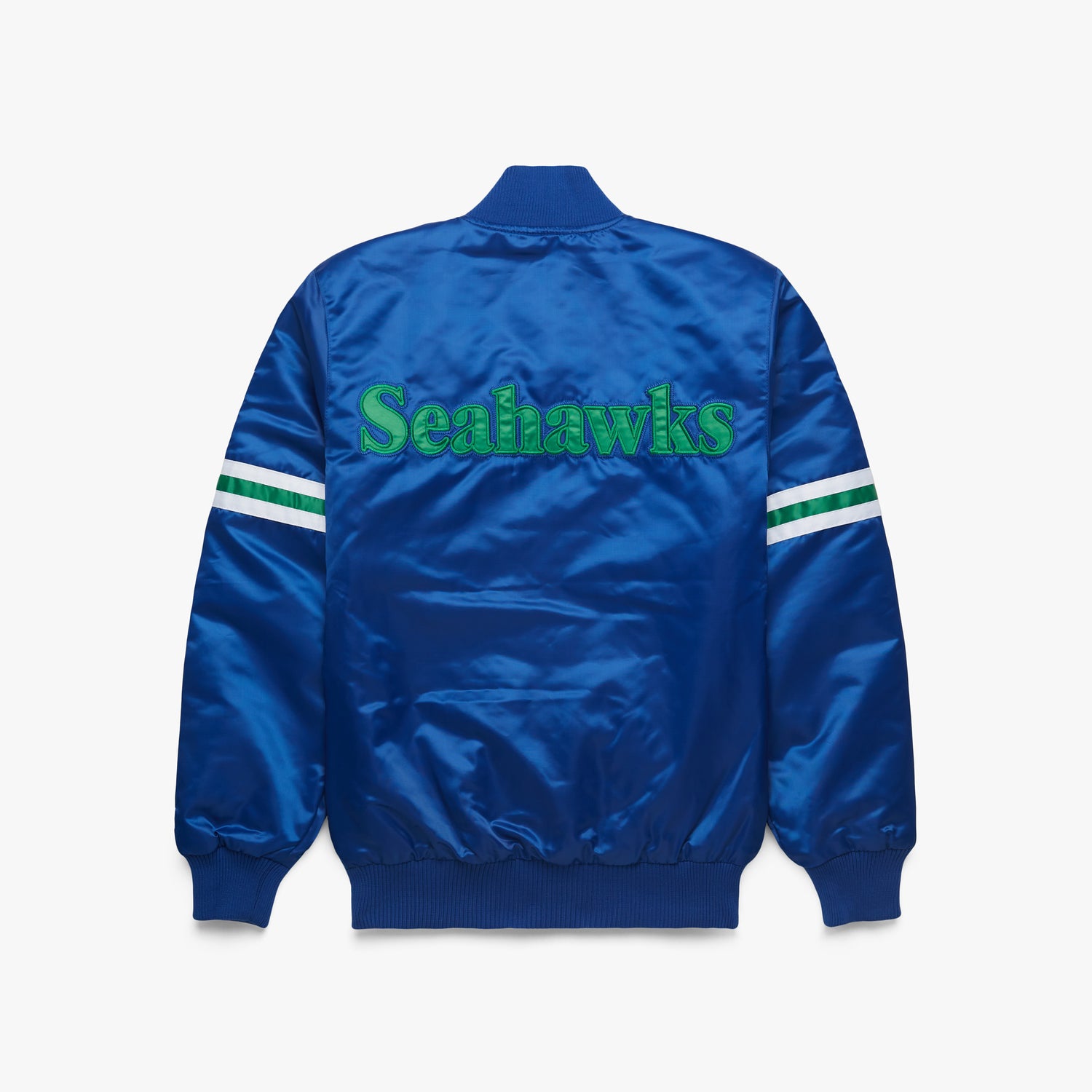 Vintage Seattle Mariners Starter Satin Baseball Jacket, Size Large