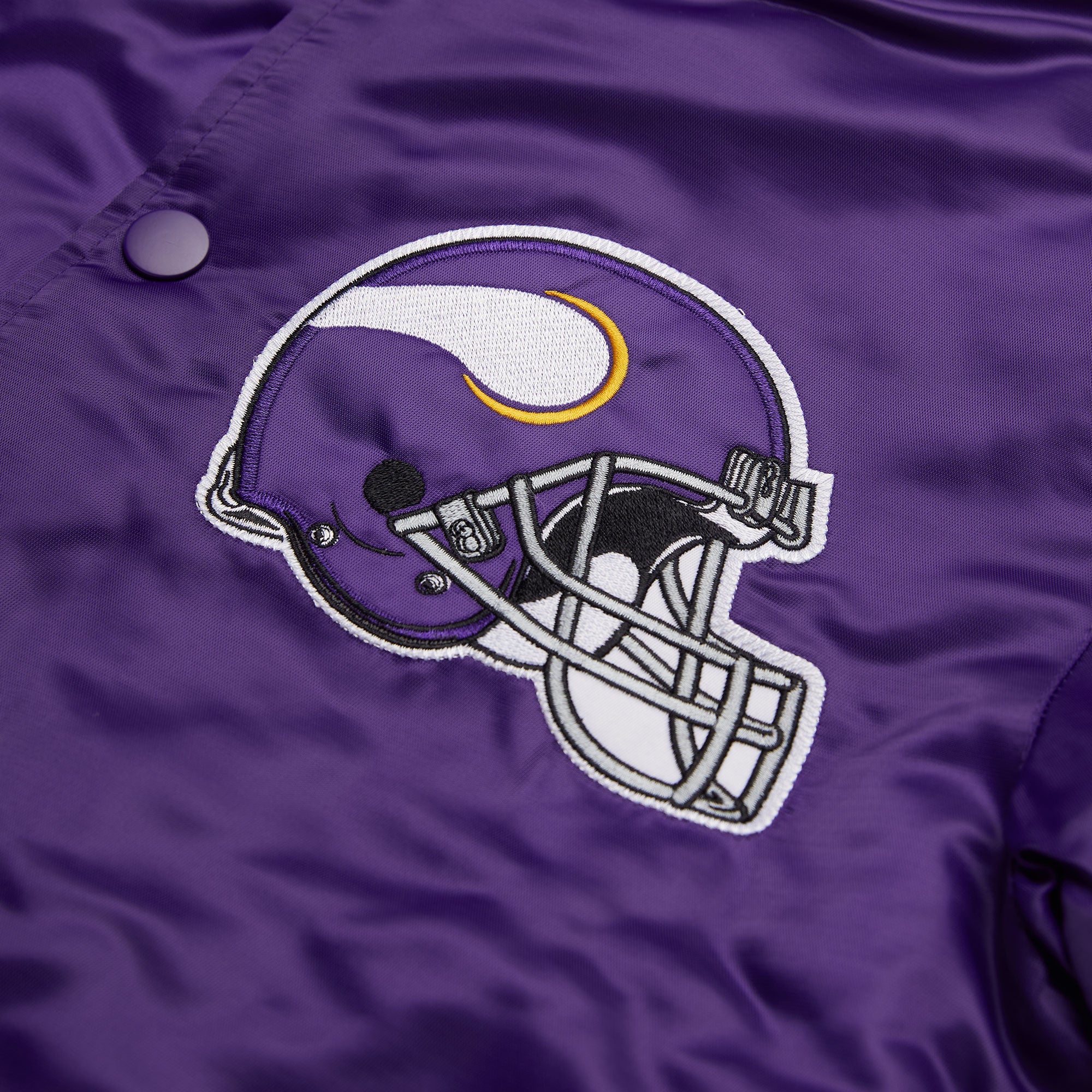 Minnesota Vikings Satin Jacket | Vikings Starter Jacket