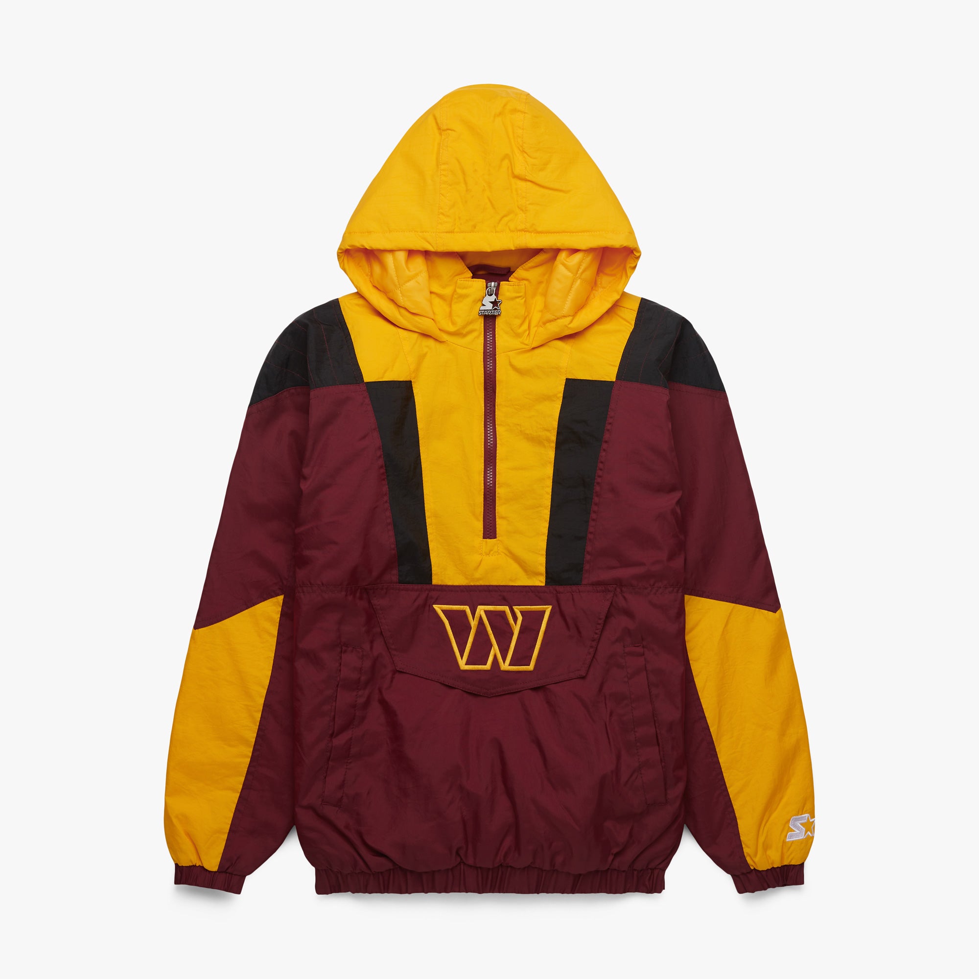 HOMAGE X Starter Washington Pullover Jacket | Retro Commanders Jacket