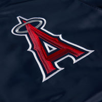 Los Angeles Angels Jacket Men XL Adult Blue Starter Satin MLB Baseball  Vintage