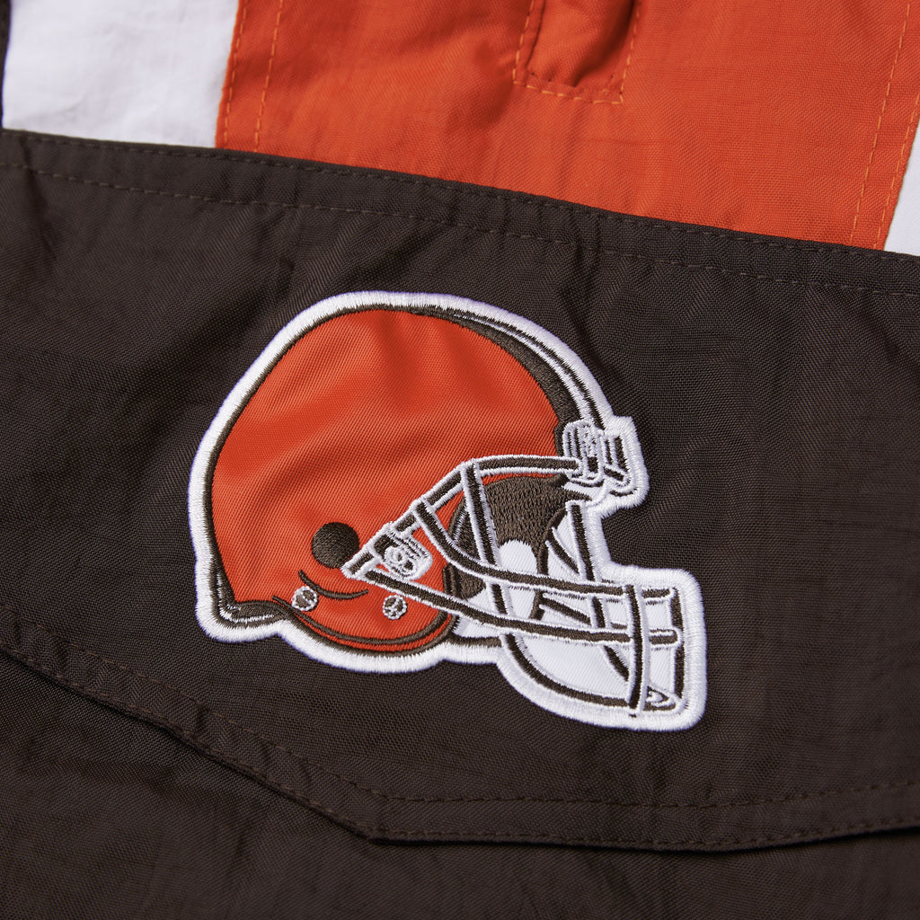 HOMAGE X Starter Browns Pullover Jacket | Retro Cleveland Browns Jacket