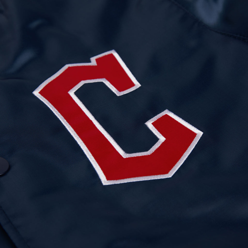 HOMAGE X Starter Guardians Satin Jacket | Retro Cleveland Guardians Jacket