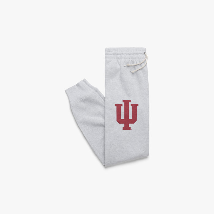 Ladies Indiana Hoosiers Campus Charcoal Sweatpants - Official Indiana  University Athletics Store