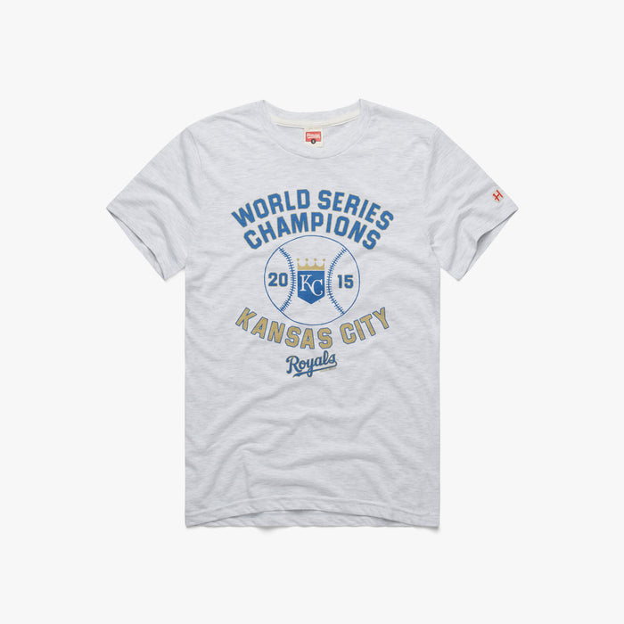 Cubs World Series Champs 2016 T-Shirt from Homage. | Light Blue | Vintage Apparel from Homage.