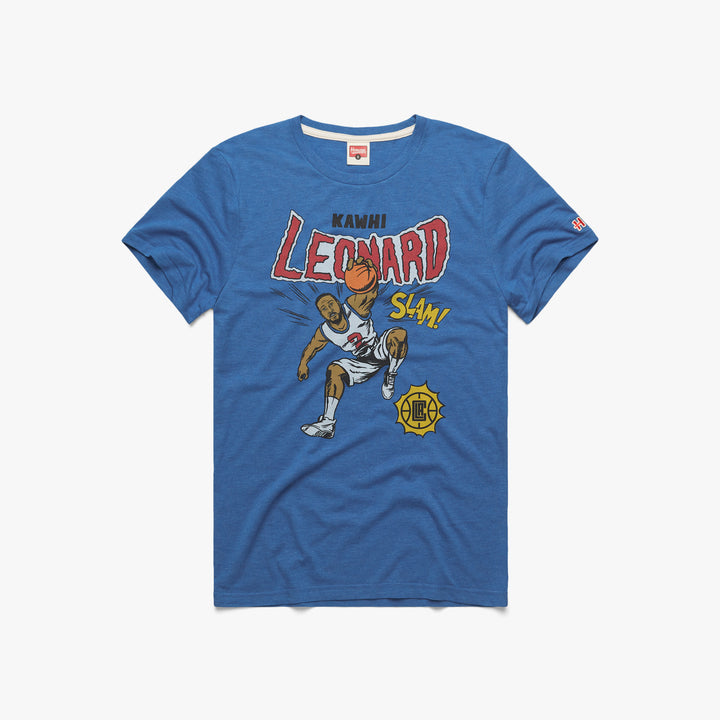 LA Clippers Comic Book Kawhi Leonard T-Shirt - Yesweli