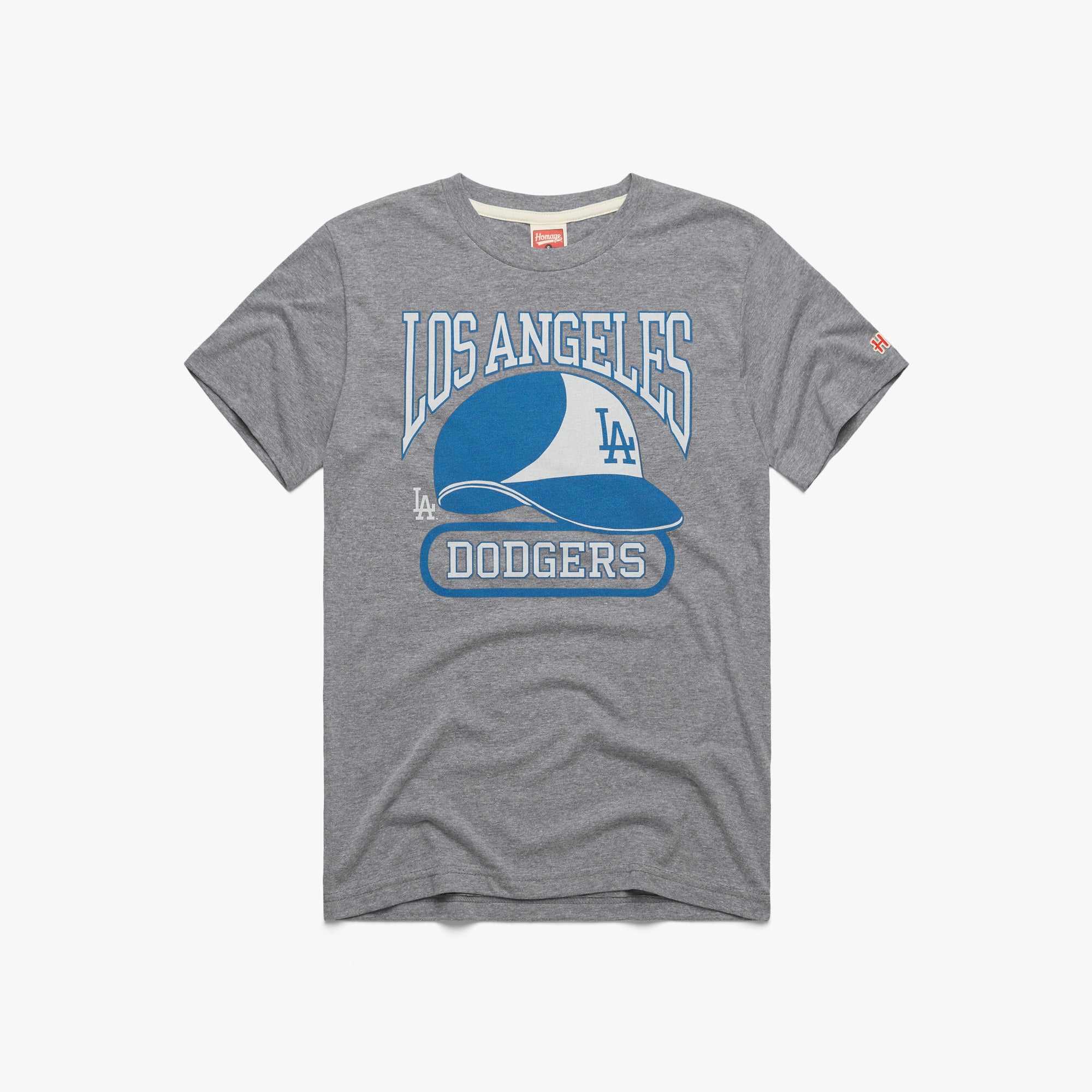 Los Angeles Dodgers T-Shirt from Homage. | Royal Blue | Vintage Apparel from Homage.