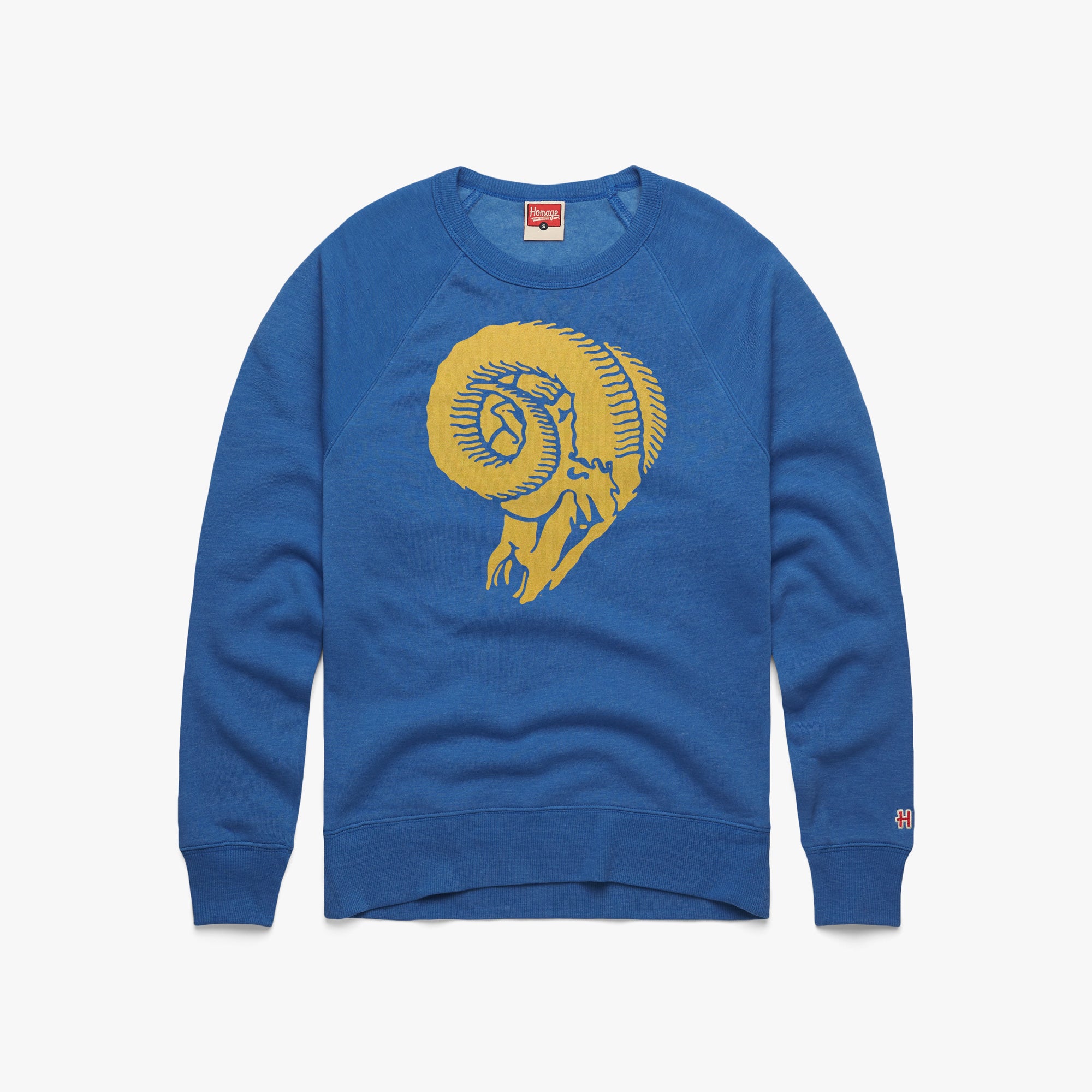 Officially Licensed NFL Crew-Neck Sweatshirt by Starter - Rams