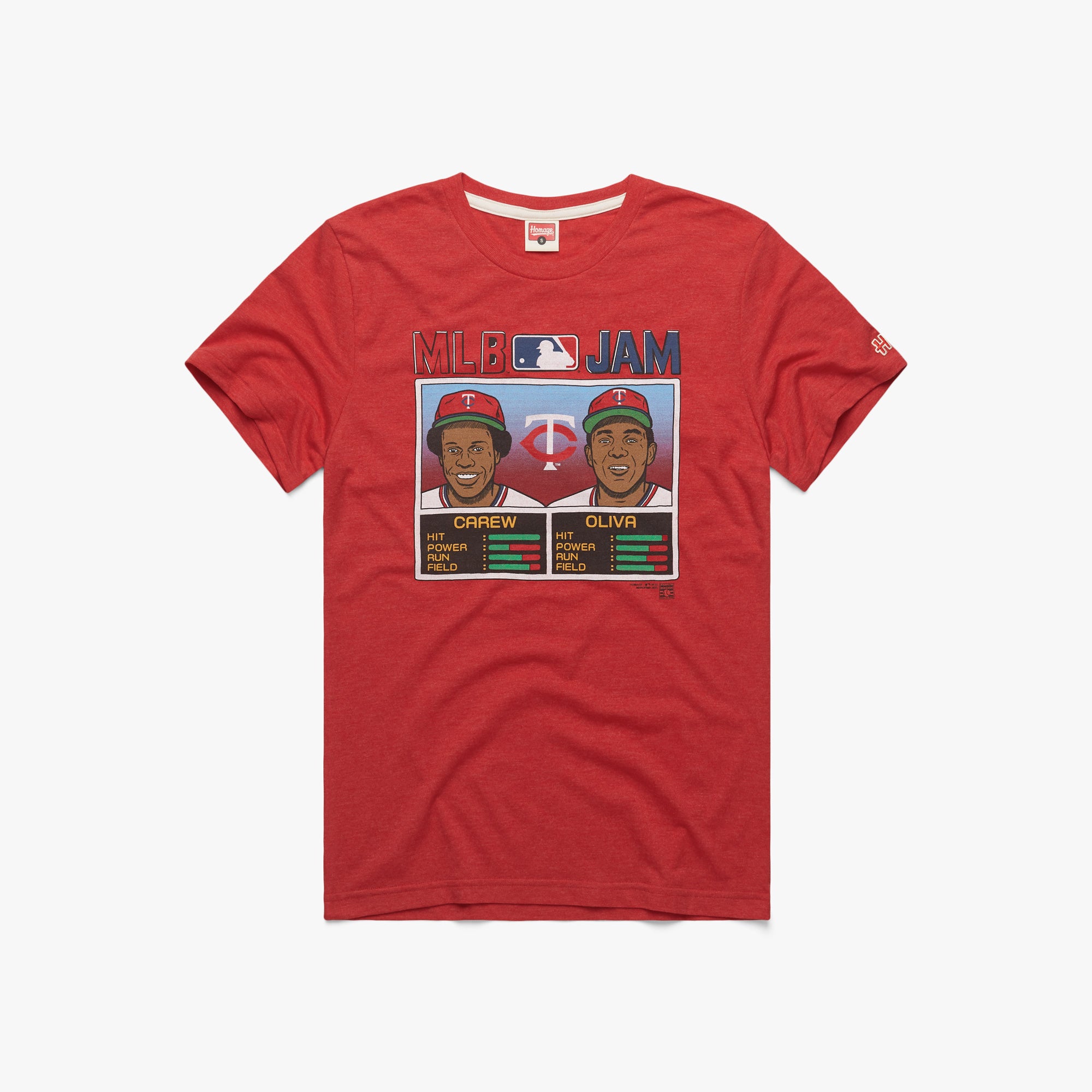 New From HOMAGE: Twins MLB Jam T's