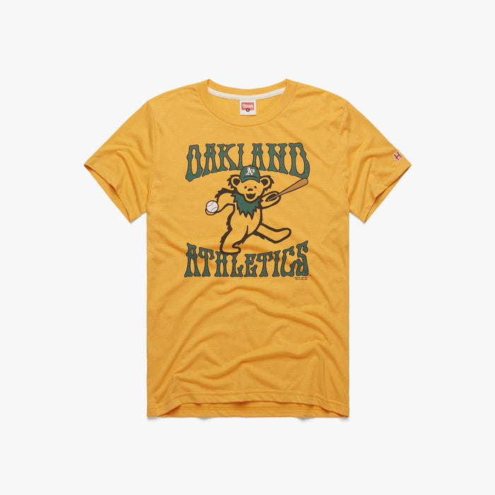 Bash Brothers Oakland A's T-Shirt from Homage. | Green | Vintage Apparel from Homage.