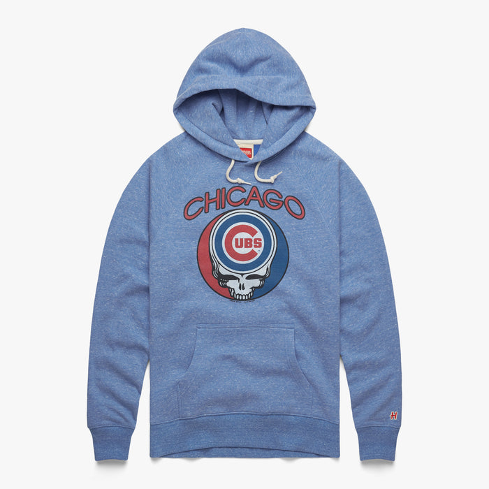 Chicago Cubs Homage Hyper Local Tri-Blend T-Shirt - Royal