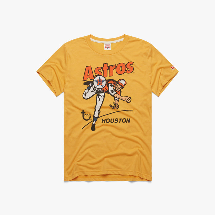 Fanatics Men's Houston Astros Iconic Biblend Dip Dye T-shirt