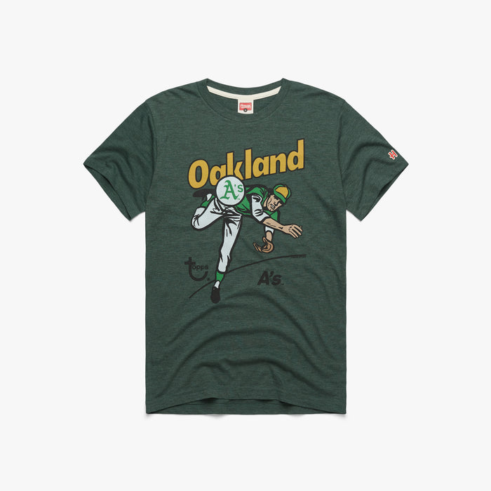 Oakland Athletics Womens Short Sleeve Graphic Tee 