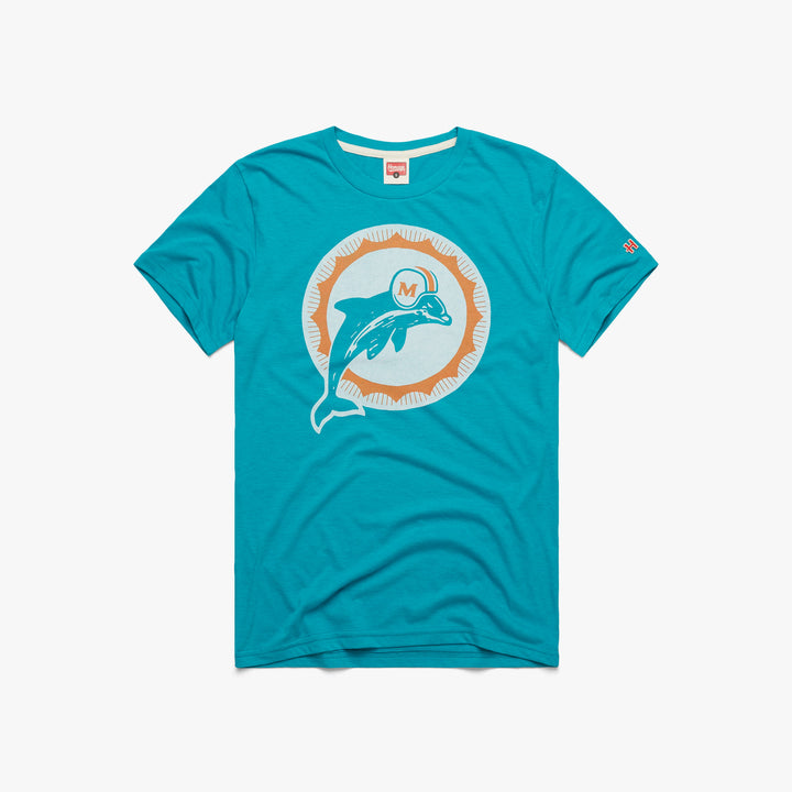 Miami Dolphins Crest Crewneck  Retro Miami Dolphins Sweatshirt – HOMAGE