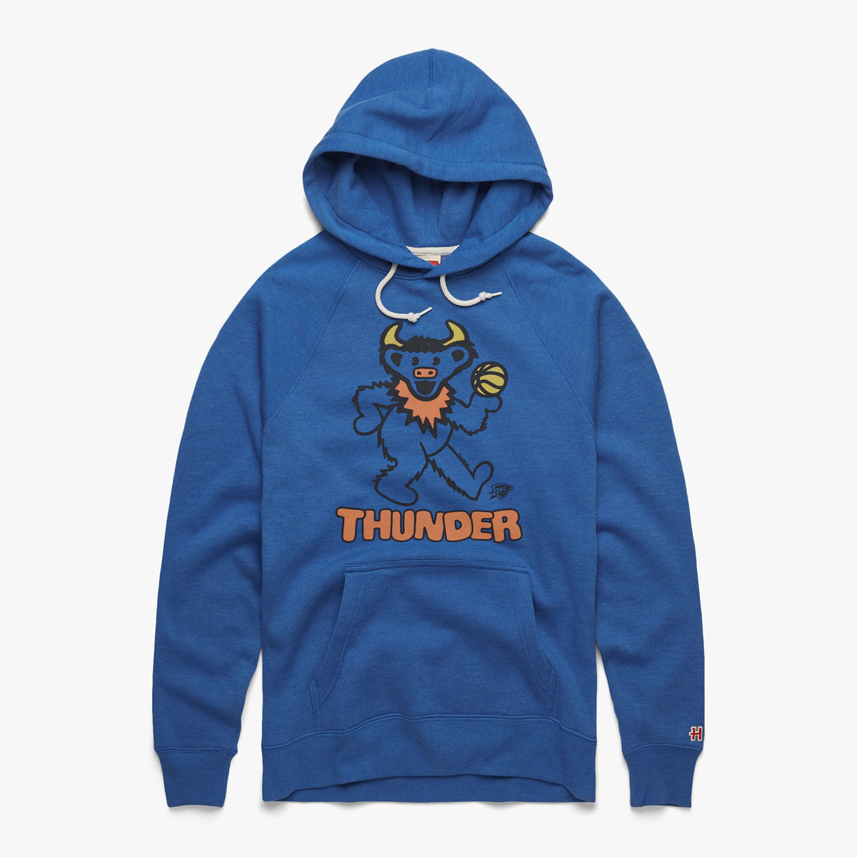 NBA x Grateful Dead x Thunder Hoodie | Oklahoma City Thunder Hoodie ...