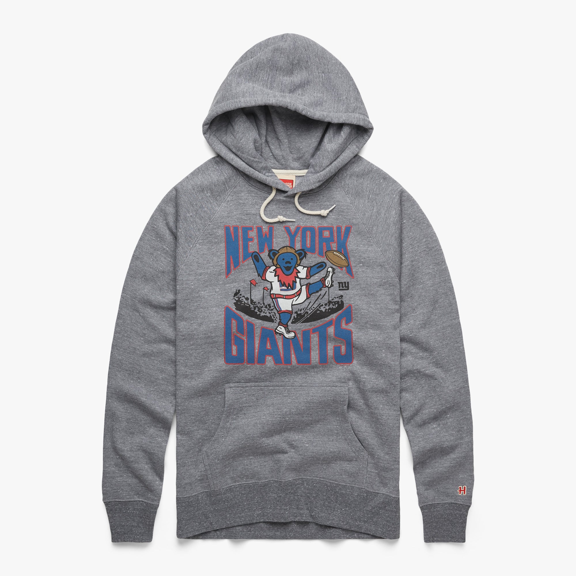 NFL x Grateful Dead x New York Giants Hoodie from Homage. | Officially Licensed Vintage NFL Apparel from Homage Pro Shop.