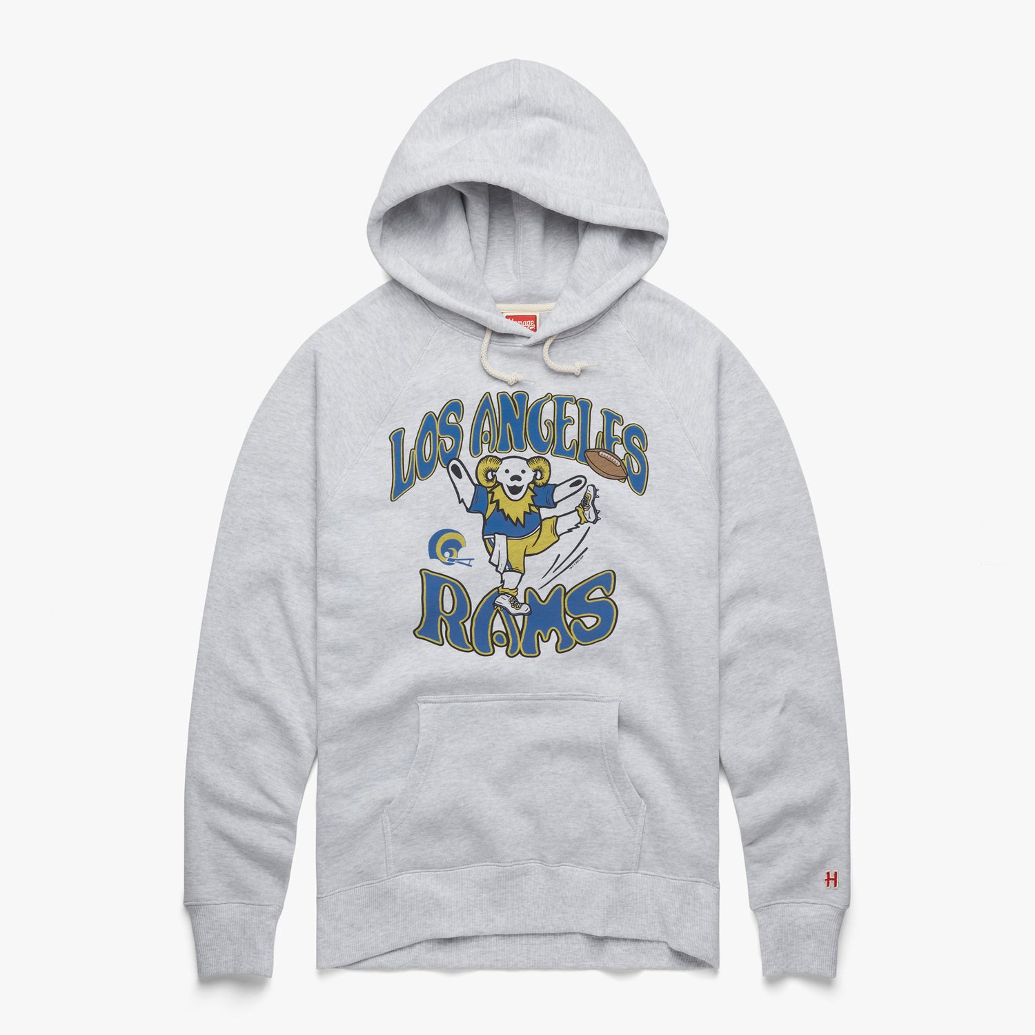 NFL x Grateful Dead x Los Angeles Rams Hoodie from Homage. | Officially Licensed Vintage NFL Apparel from Homage Pro Shop.