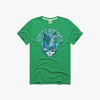 Seattle Seahawks Color Splash T-Shirt from Homage. | Officially Licensed Vintage NFL Apparel from Homage Pro Shop.