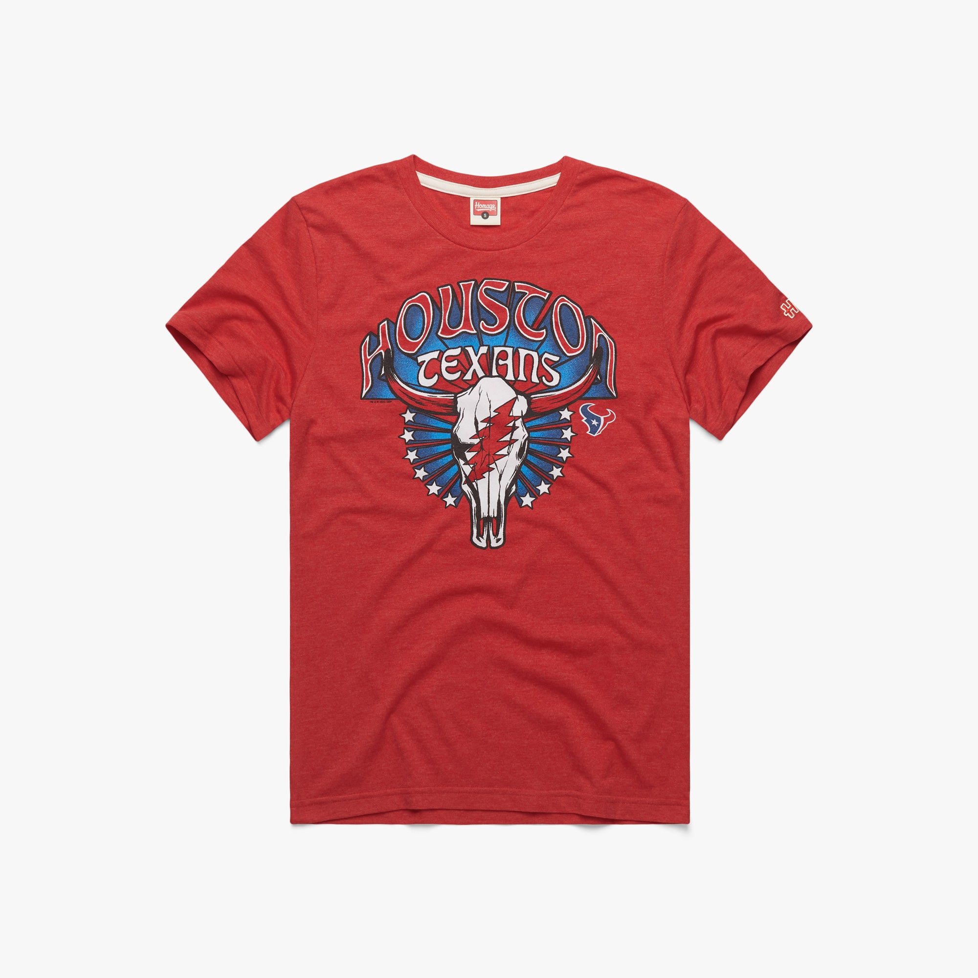 NFL x Grateful Dead x Tennesee Titans T-Shirt from Homage. | Officially Licensed Vintage NFL Apparel from Homage Pro Shop.