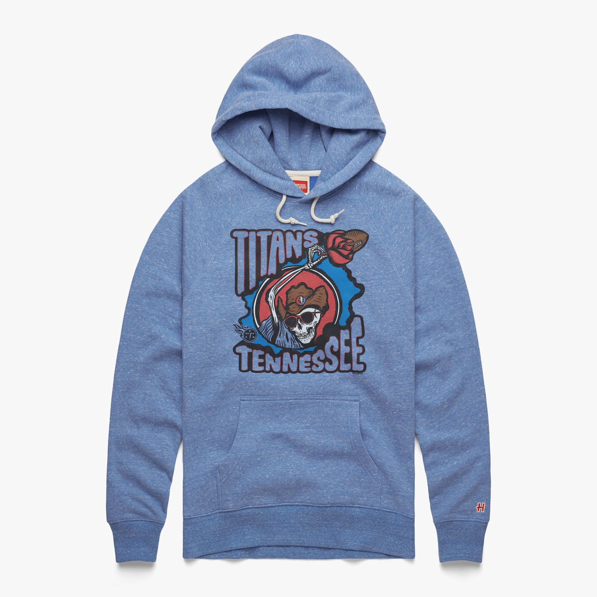 NFL Team Apparel Youth Tennessee Titans All Out Blitz Team Color Hoodie