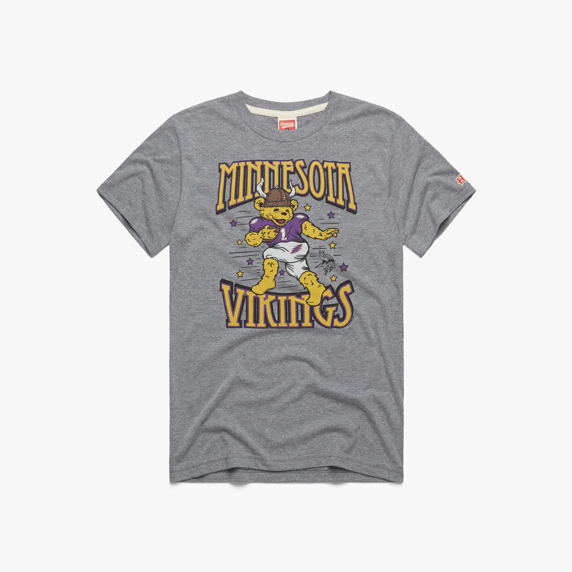 Minnesota Vikings / Grateful Dead Custom Printed T-Shirt