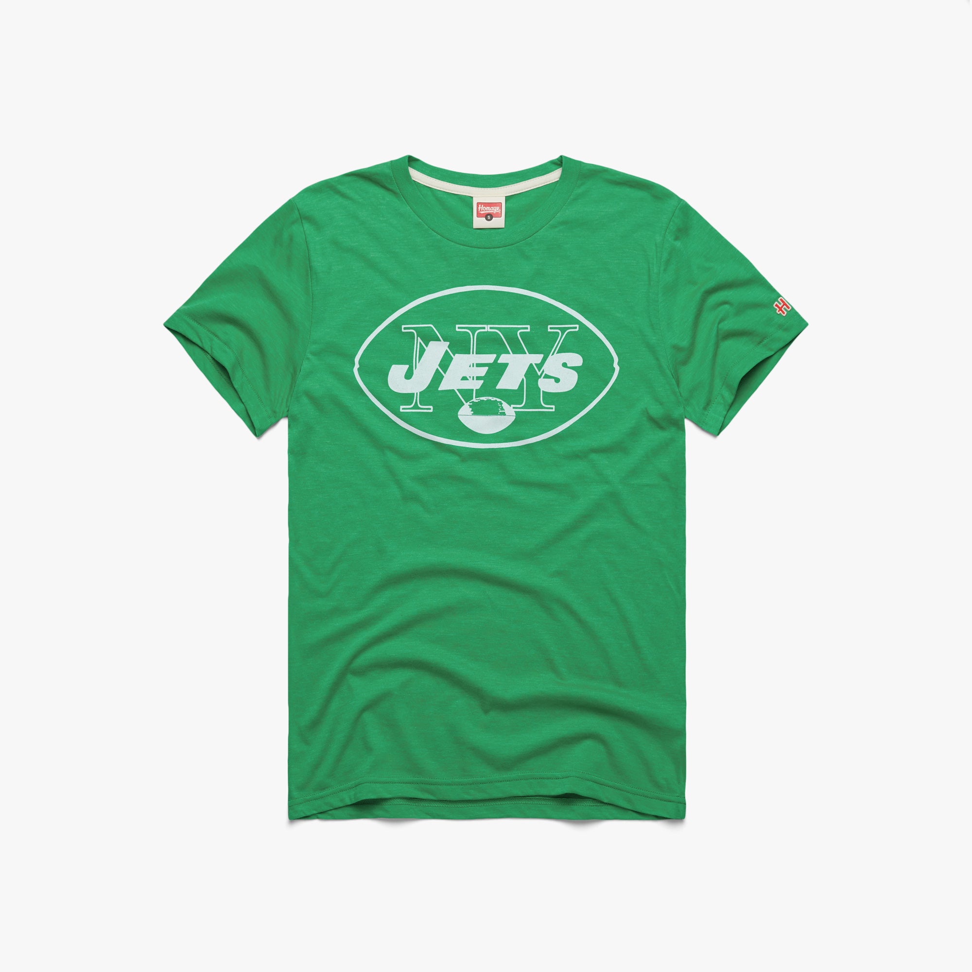 New Era Women's New York Jets Space Dye Black T-Shirt