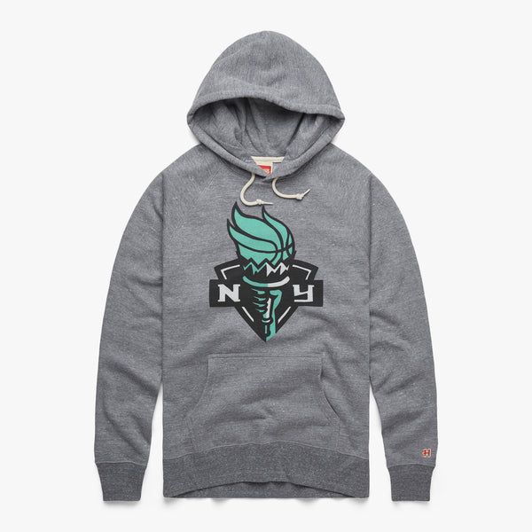 New York Liberty Logo Hoodie | Retro WNBA Hoodie – HOMAGE