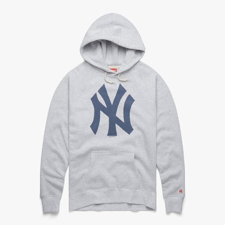 Oversized New York Yankees Hoodie - Dark Green - LOADED