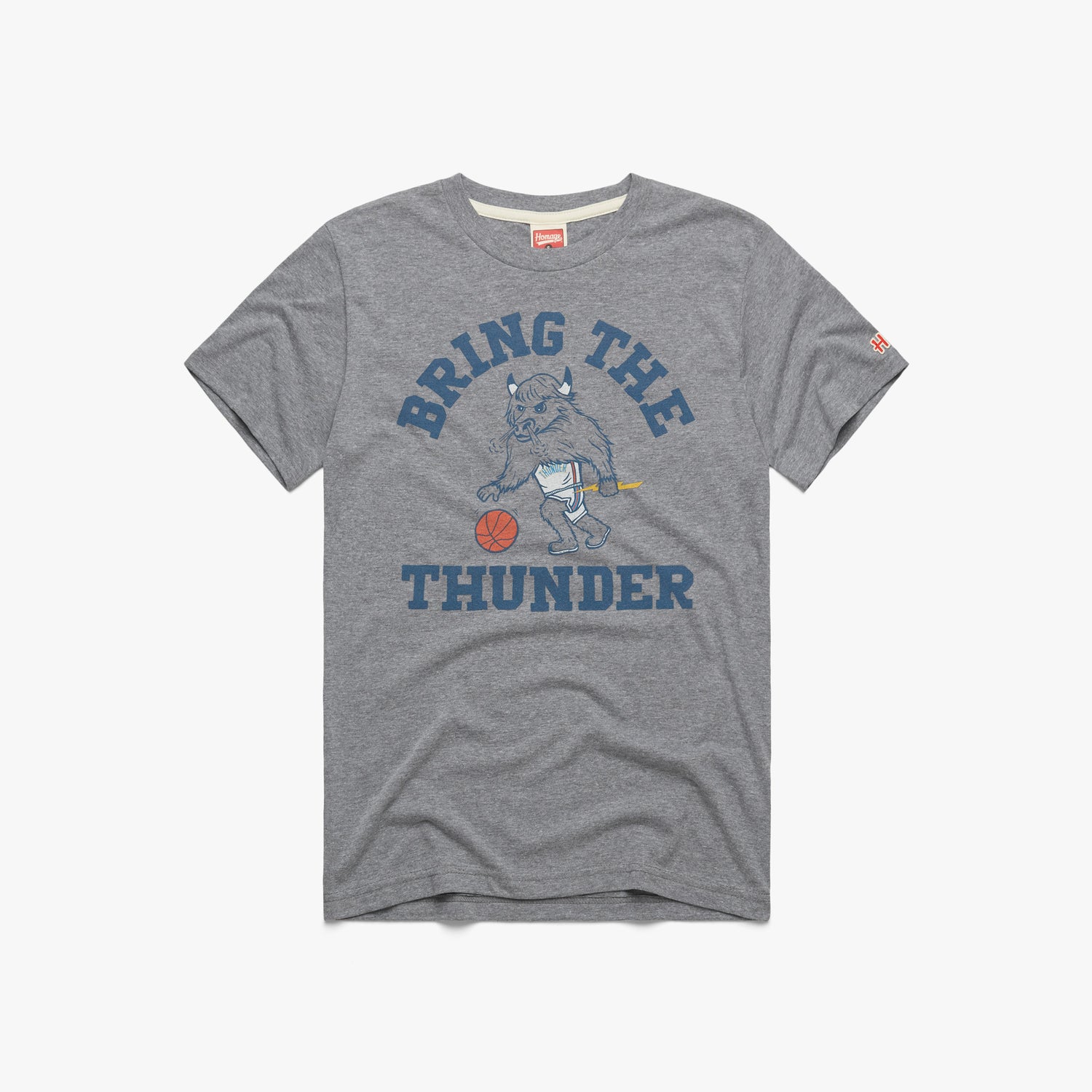 Okc Rumble Bring The Thunder Mens Oklahoma City Thunder T Shirt Homage
