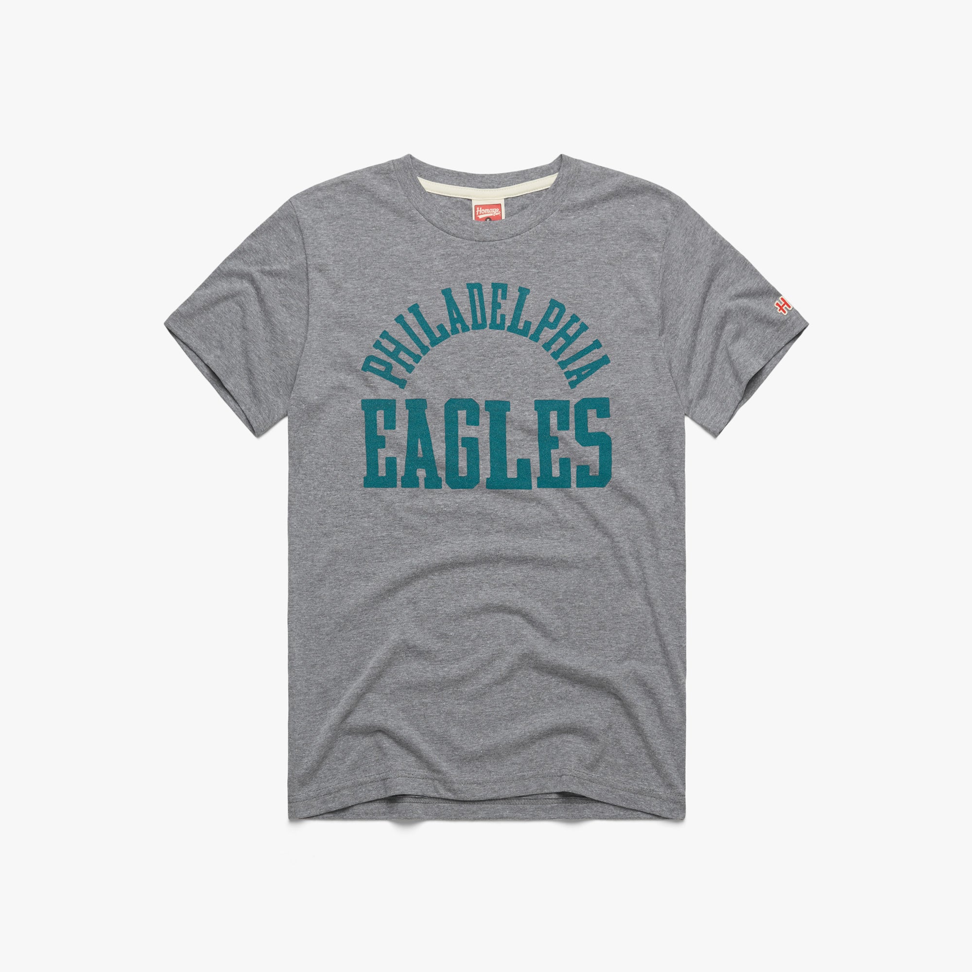 Philadelphia Eagles Classic T-Shirt | Kelly Green Eagles Apparel from Homage. | Officially Licensed NFL Apparel from Homage Pro Shop.