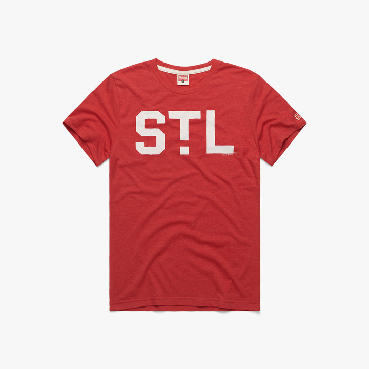 St. Louis Cardinals Birds and Buds T-Shirt from Homage. | Red | Vintage Apparel from Homage.