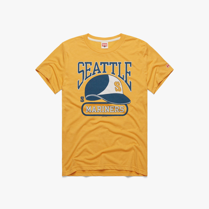 Seattle Mariners The Kingdome T-Shirt from Homage. | Royal Blue | Vintage Apparel from Homage.
